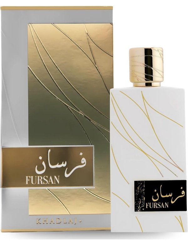 Khadlaj Fursan White 100ml EDP Perfume Spray Jasmine Coconut Vanilla