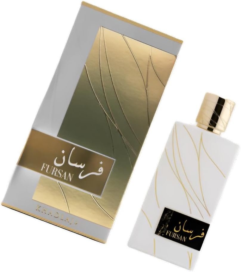 Khadlaj Fursan White 100ml EDP Perfume Spray Jasmine Coconut Vanilla - Image 3