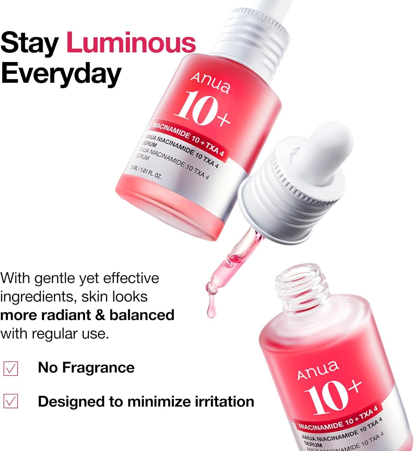 ANUA 10% Niacinamide + 4% TXA Serum (30ml) - Image 3